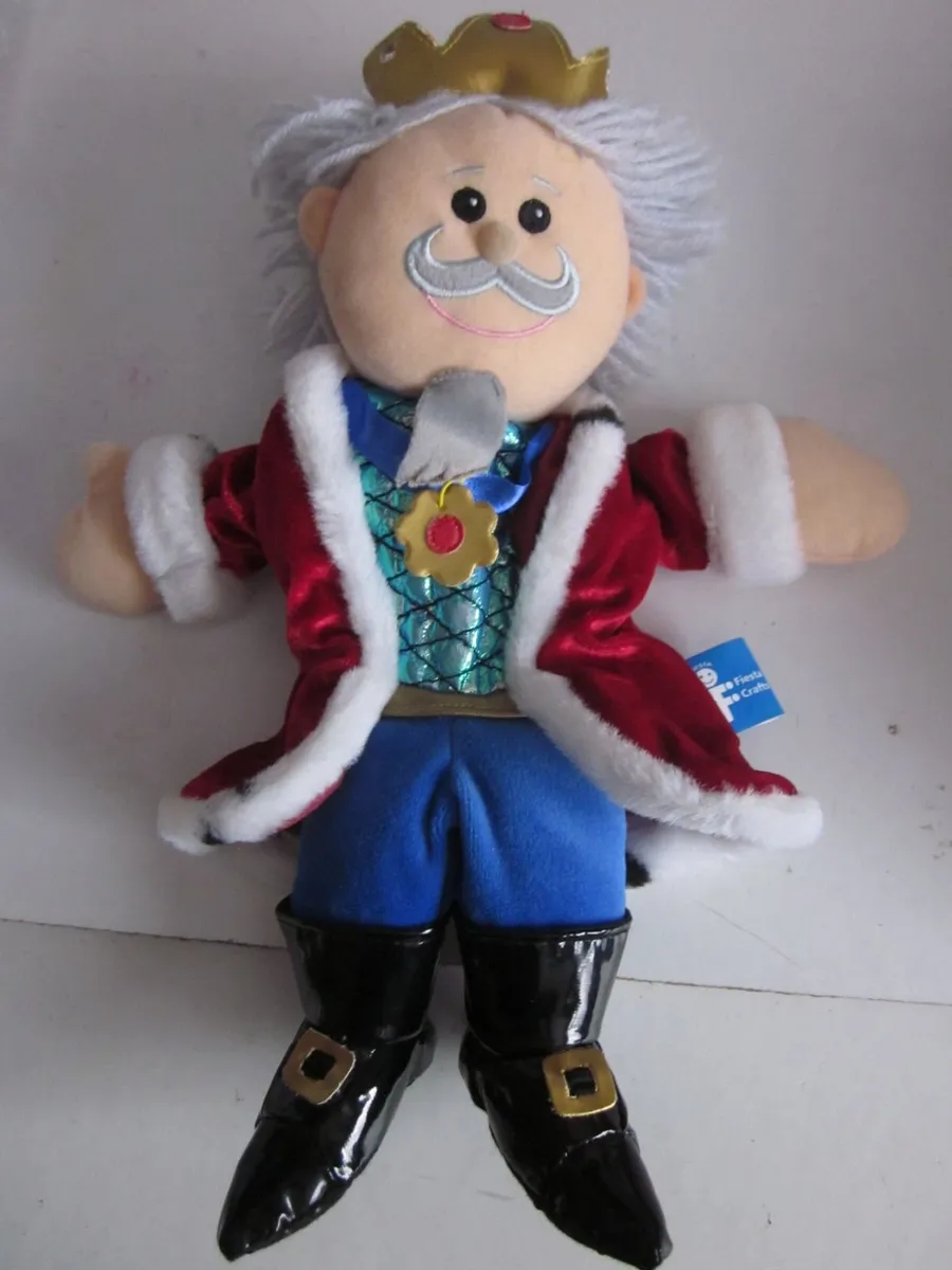Fiesta Crafts Tellatale King and Queen Hand Puppet - Image 2