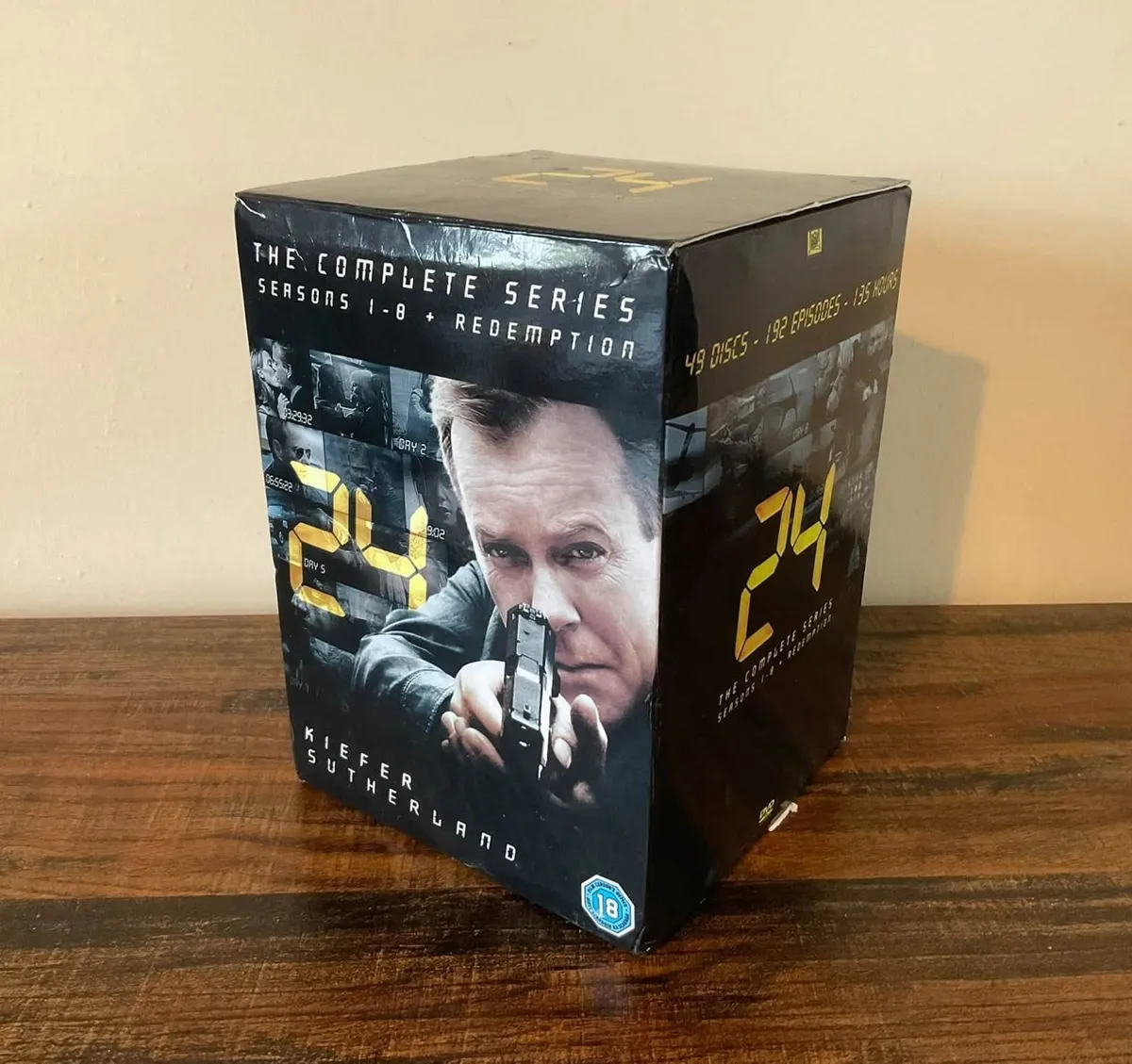 24 Complete Series 1–8 DVD Box Set - Image 1
