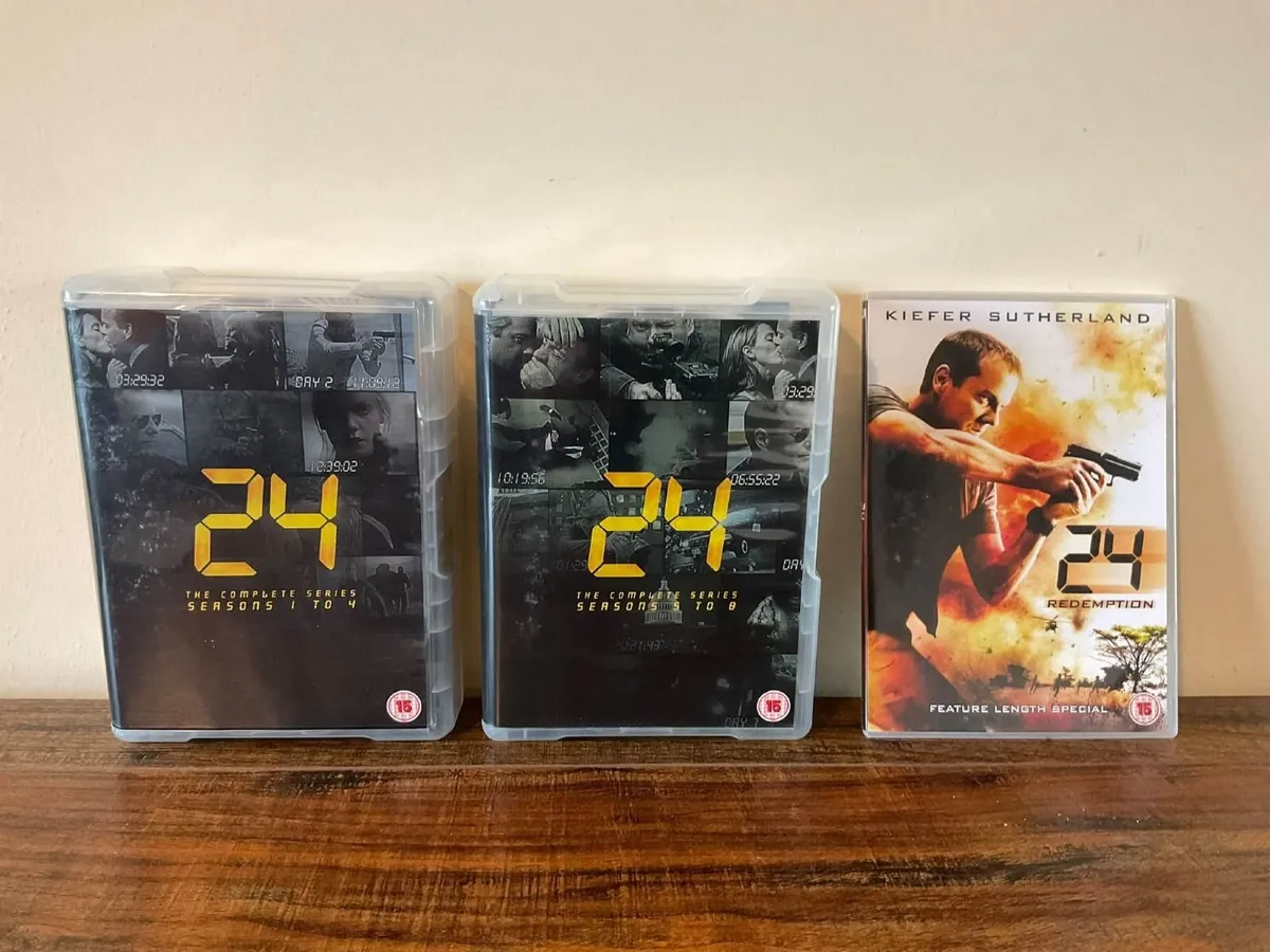 24 Complete Series 1–8 DVD Box Set - Image 4