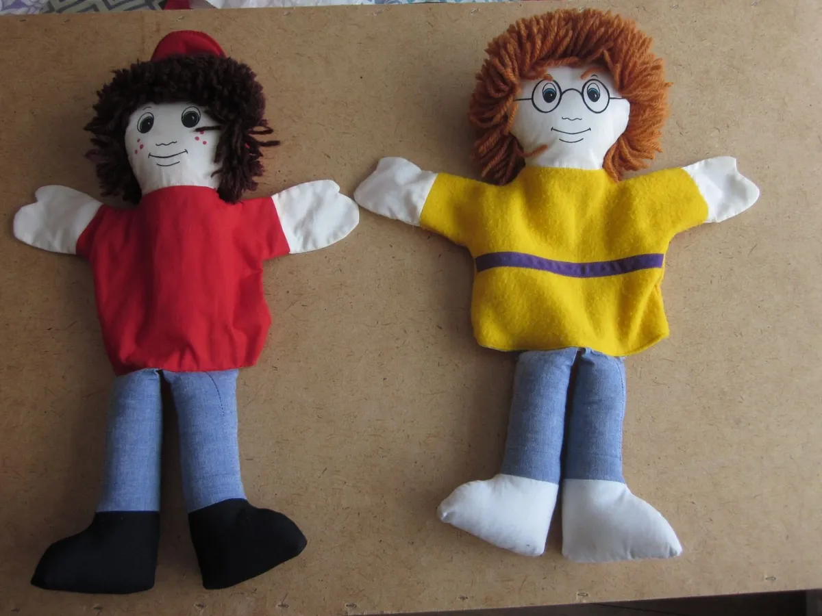 Two Hand Puppets made in the Philippines - Image 1