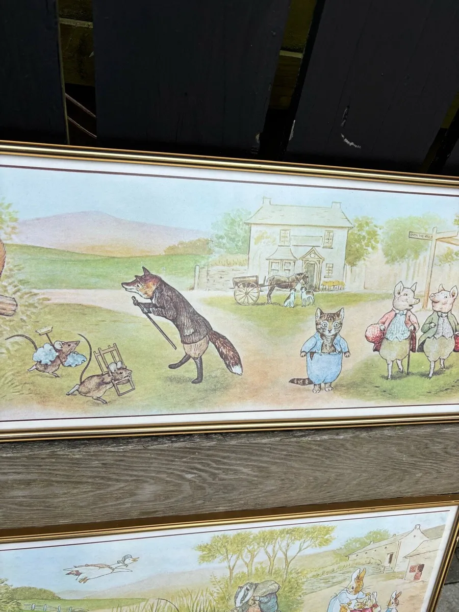 Vintage Beatrix Potter and Peter Rabbit prints - Image 4