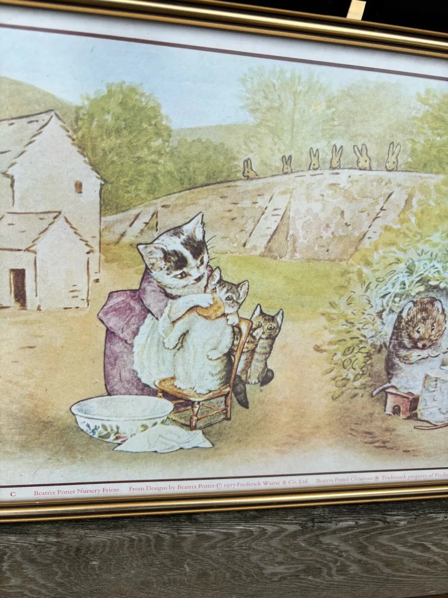 Vintage Beatrix Potter and Peter Rabbit prints - Image 2