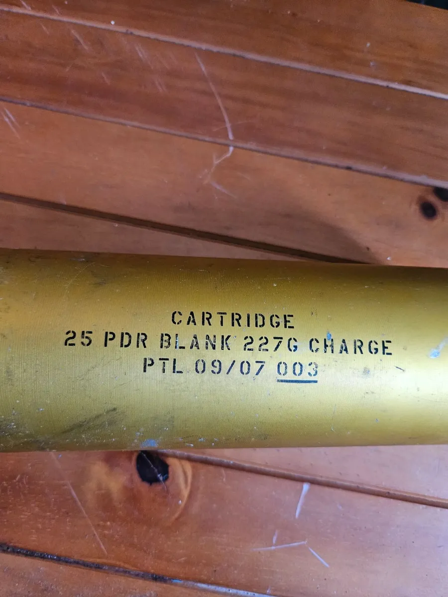 Irish Army Defence Forces Shell Casing - Image 2