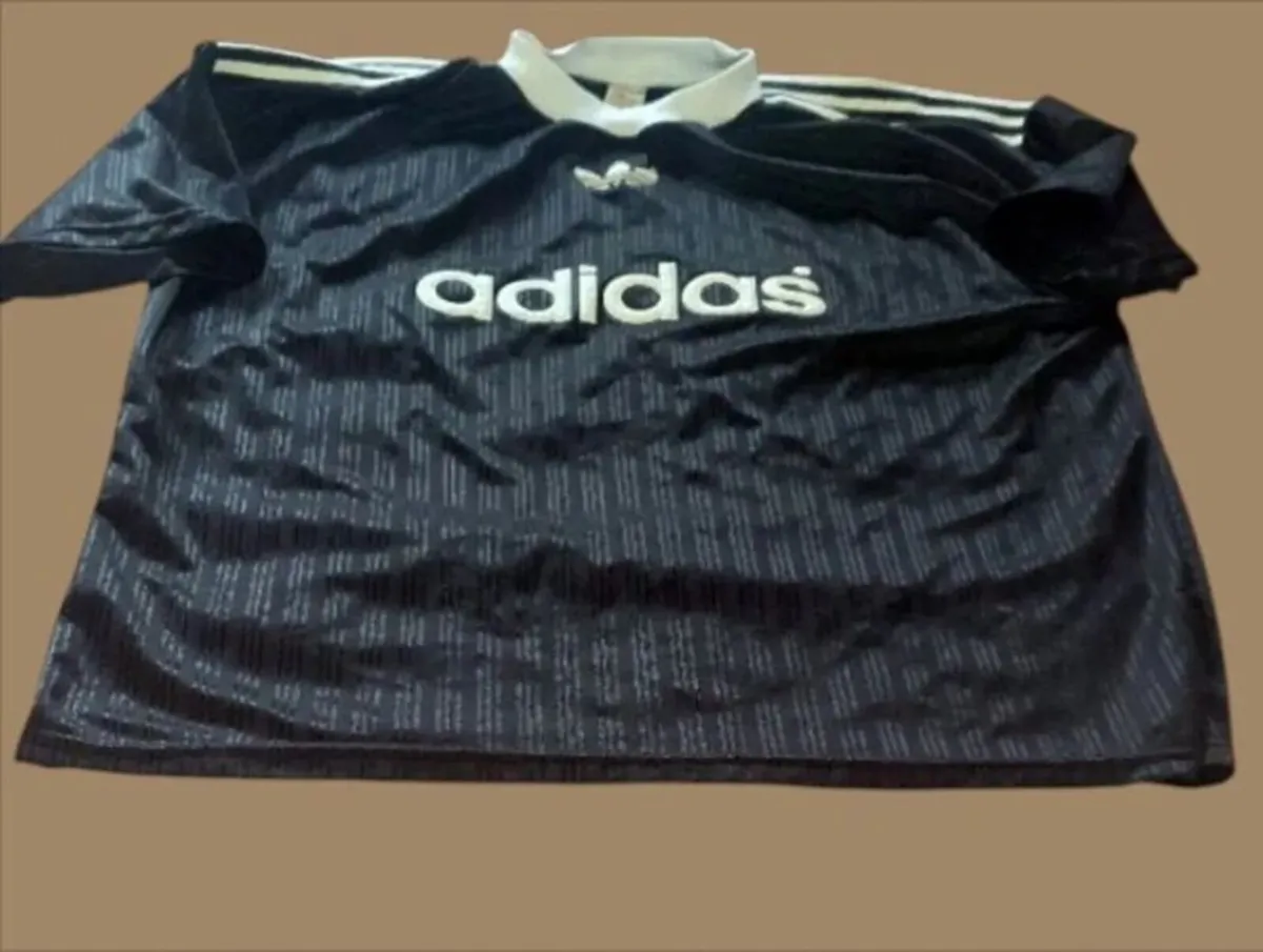 Vintage 90s Adidas Football Template Jersey - XL - Image 3