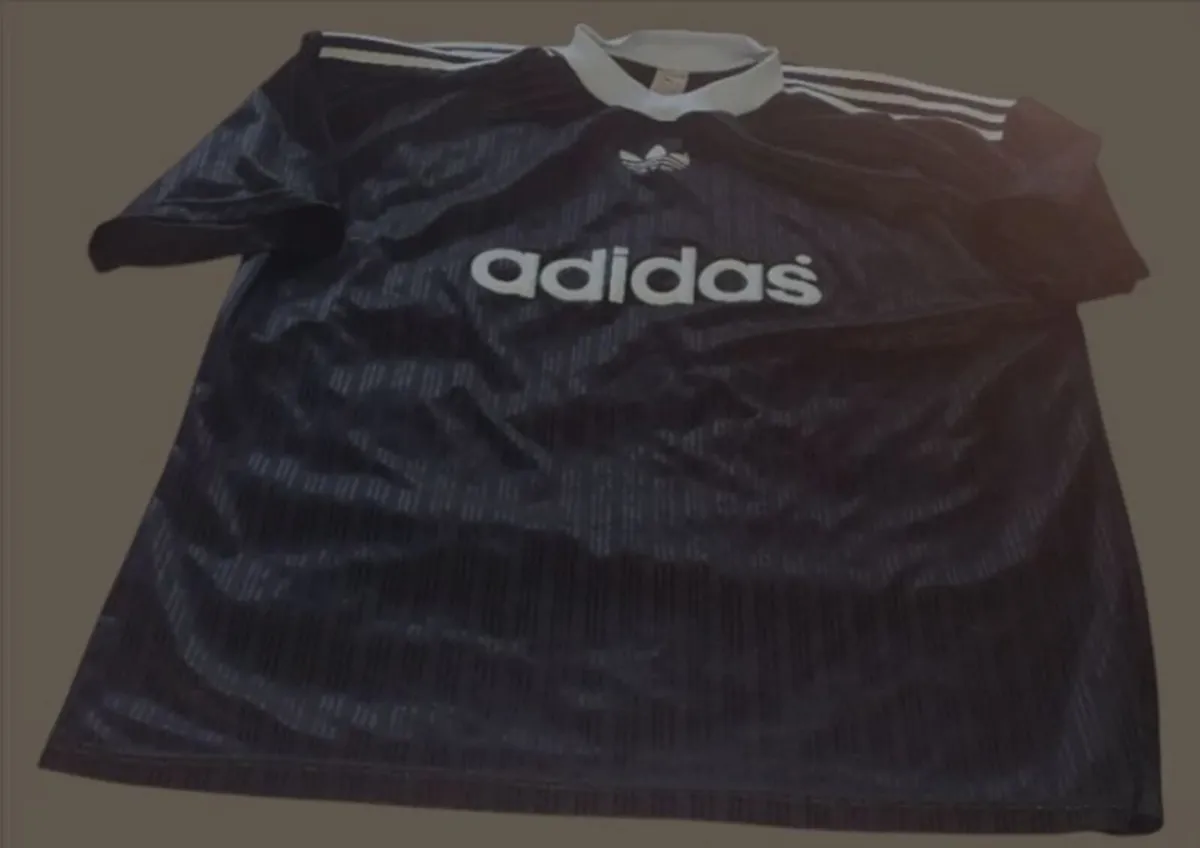 Vintage 90s Adidas Football Template Jersey - XL - Image 2