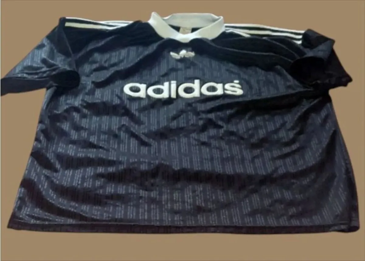 Vintage 90s Adidas Football Template Jersey - XL - Image 1