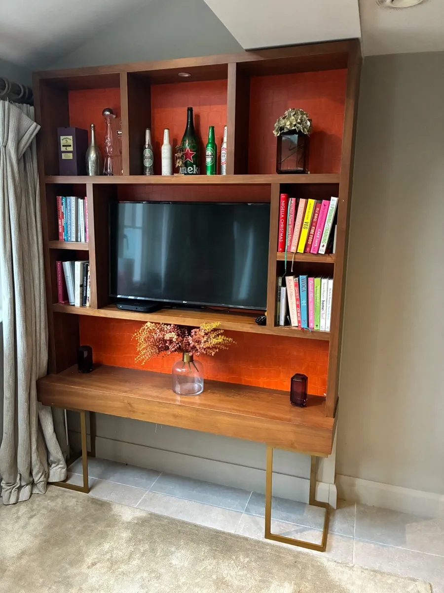 Custom Media Unit / Console Desk - Image 1