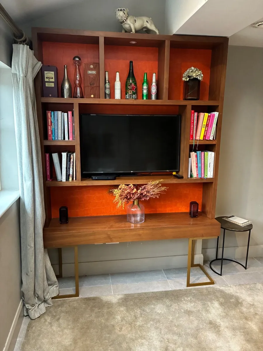 Custom Media Unit / Console Desk - Image 4