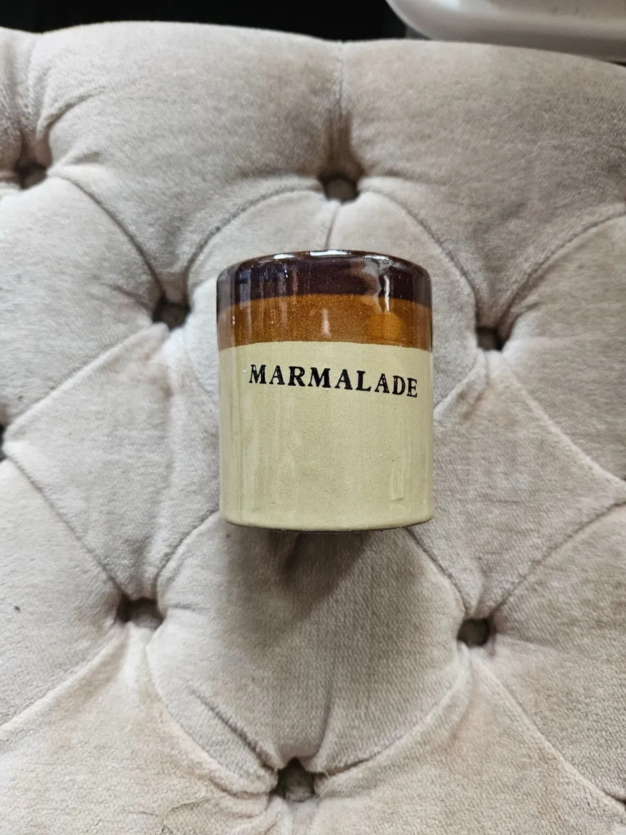 Vintage Retro Marmalade Pot - Image 1