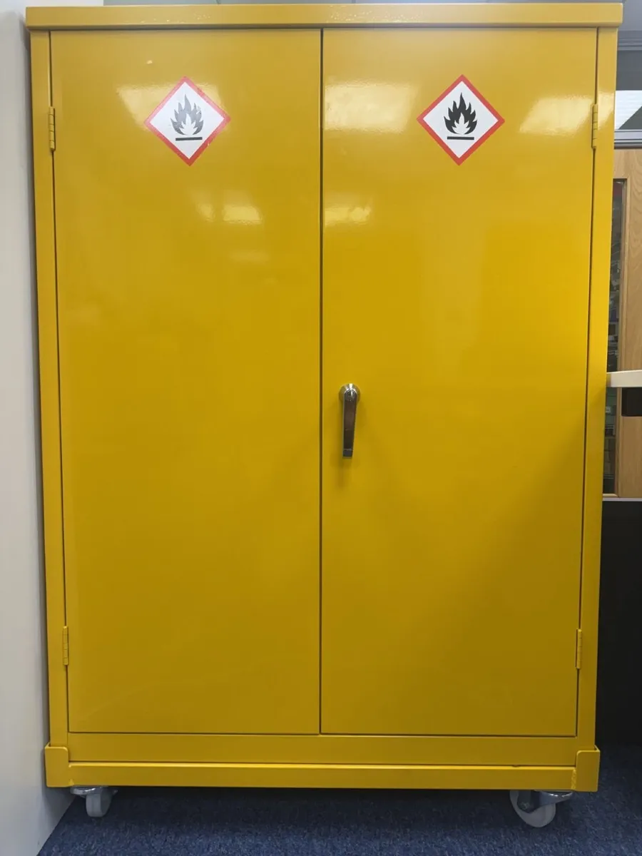 Flammable (Hazardous) Liquid Storage Cabinet COSHH - Image 1