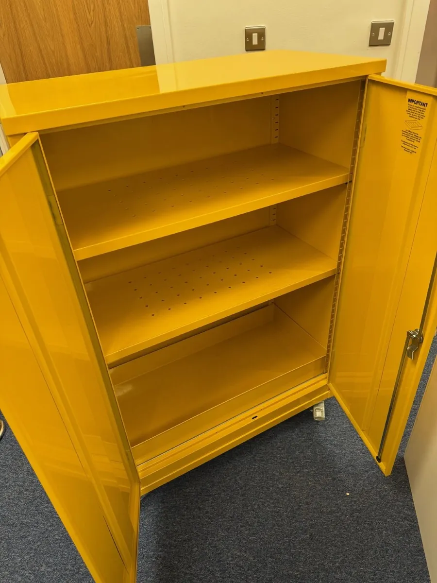 Flammable (Hazardous) Liquid Storage Cabinet COSHH - Image 4