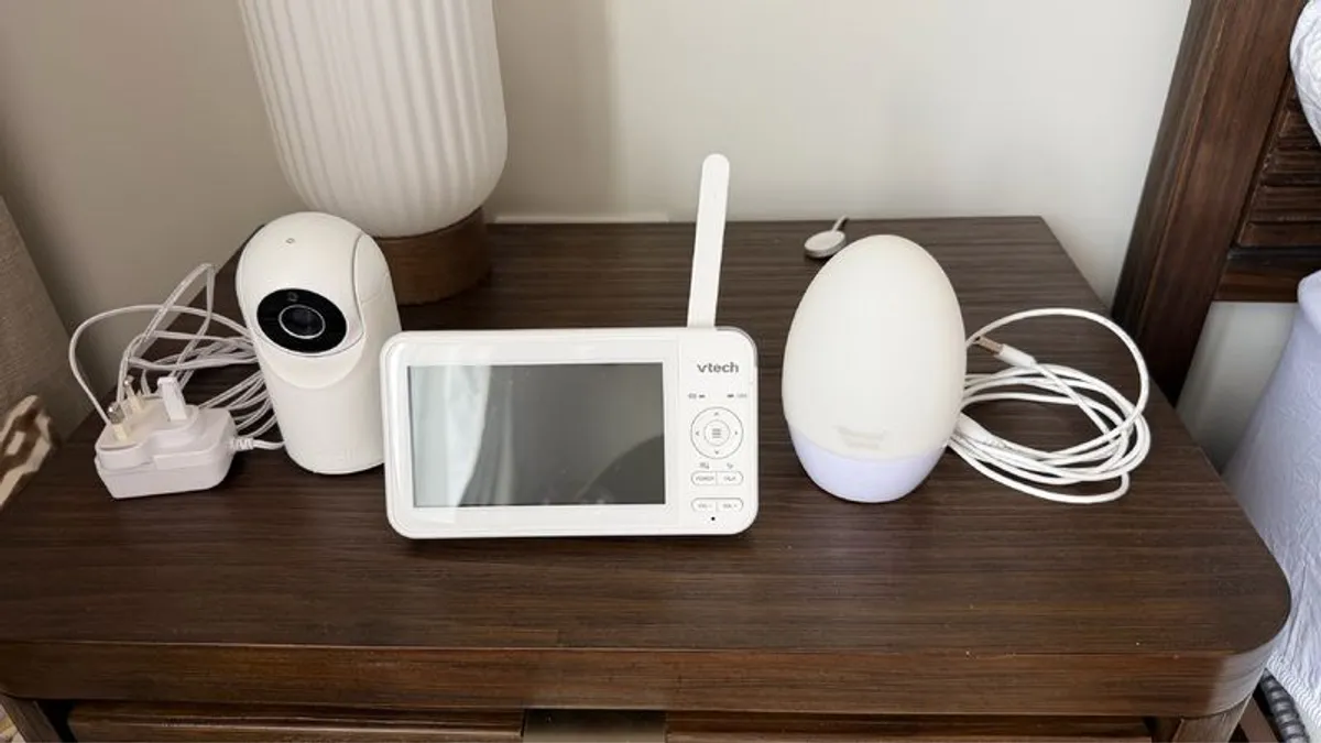 VTech Baby Monitor + Tommee Tippee Groegg - Image 1