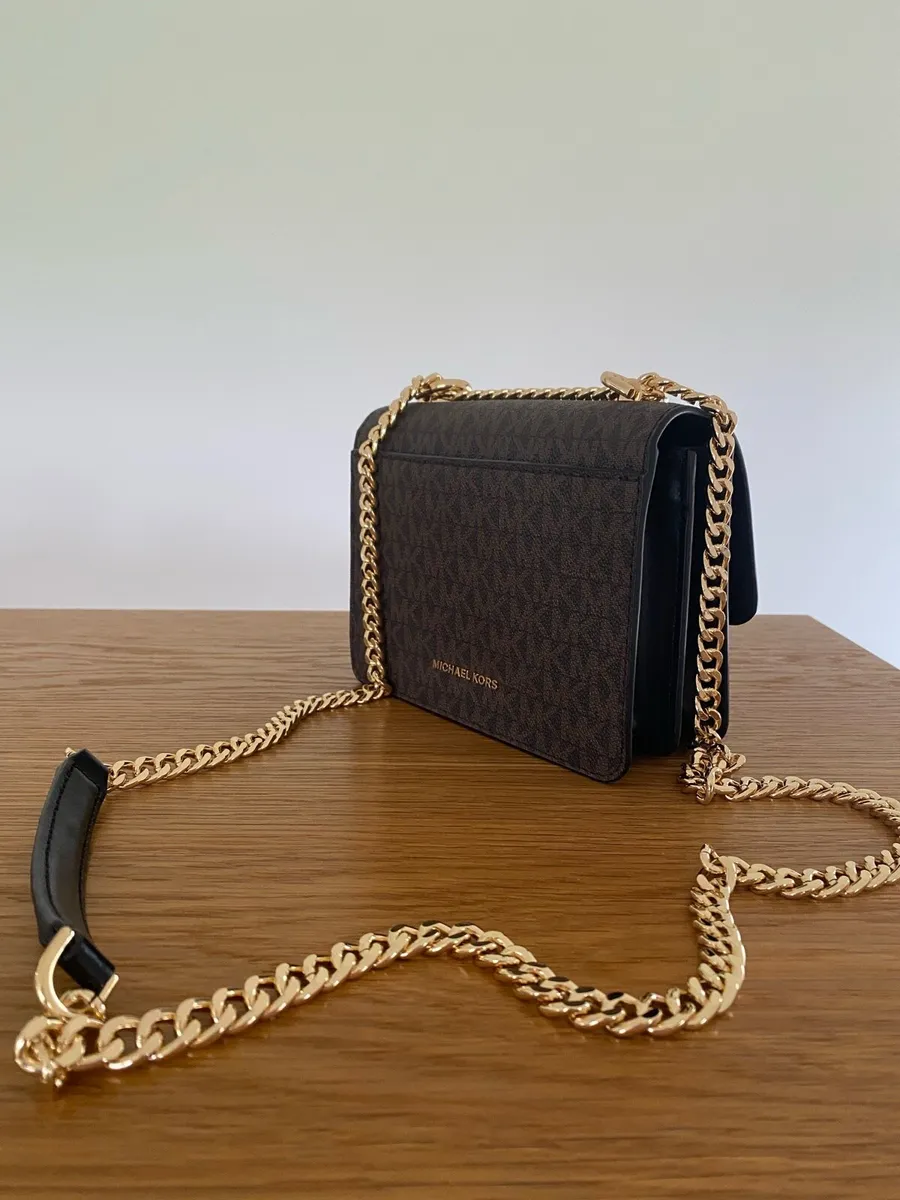 Michael Kors Small Crossbody Black / Brown - Image 2