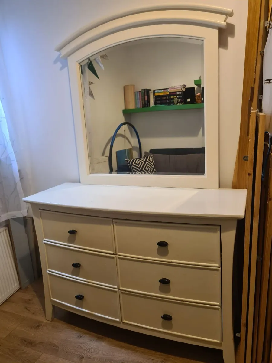 Dresser & Mirror (Collection Only) - Image 1