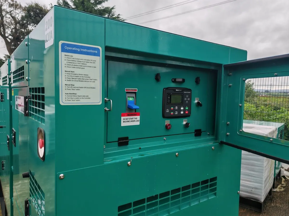 Generator 200 KVA KTEC Cummins Engine NEW - Image 2