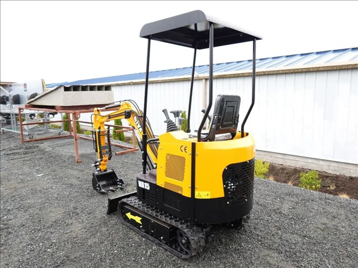 MIVA 1.5 TON DIESEL MINI DIGGER - Image 3