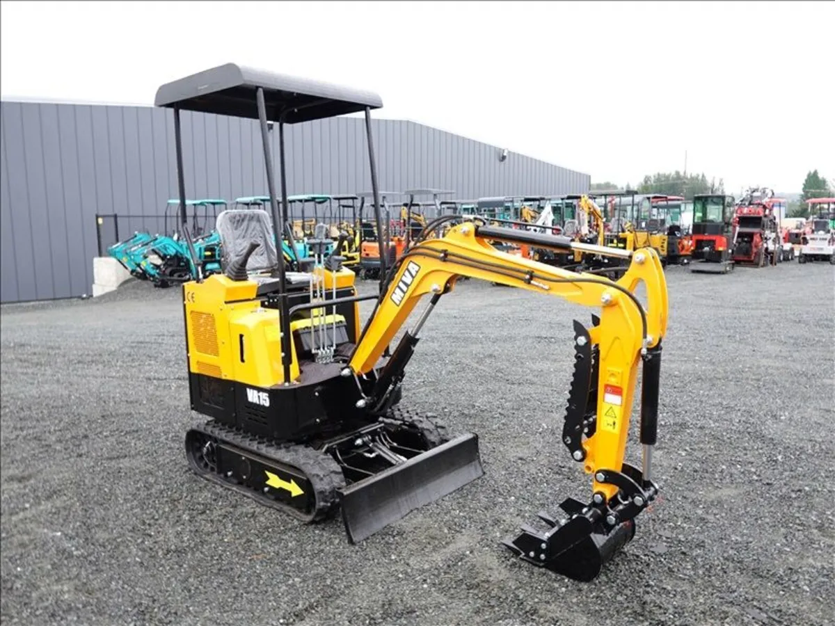 MIVA 1.5 TON DIESEL MINI DIGGER - Image 2