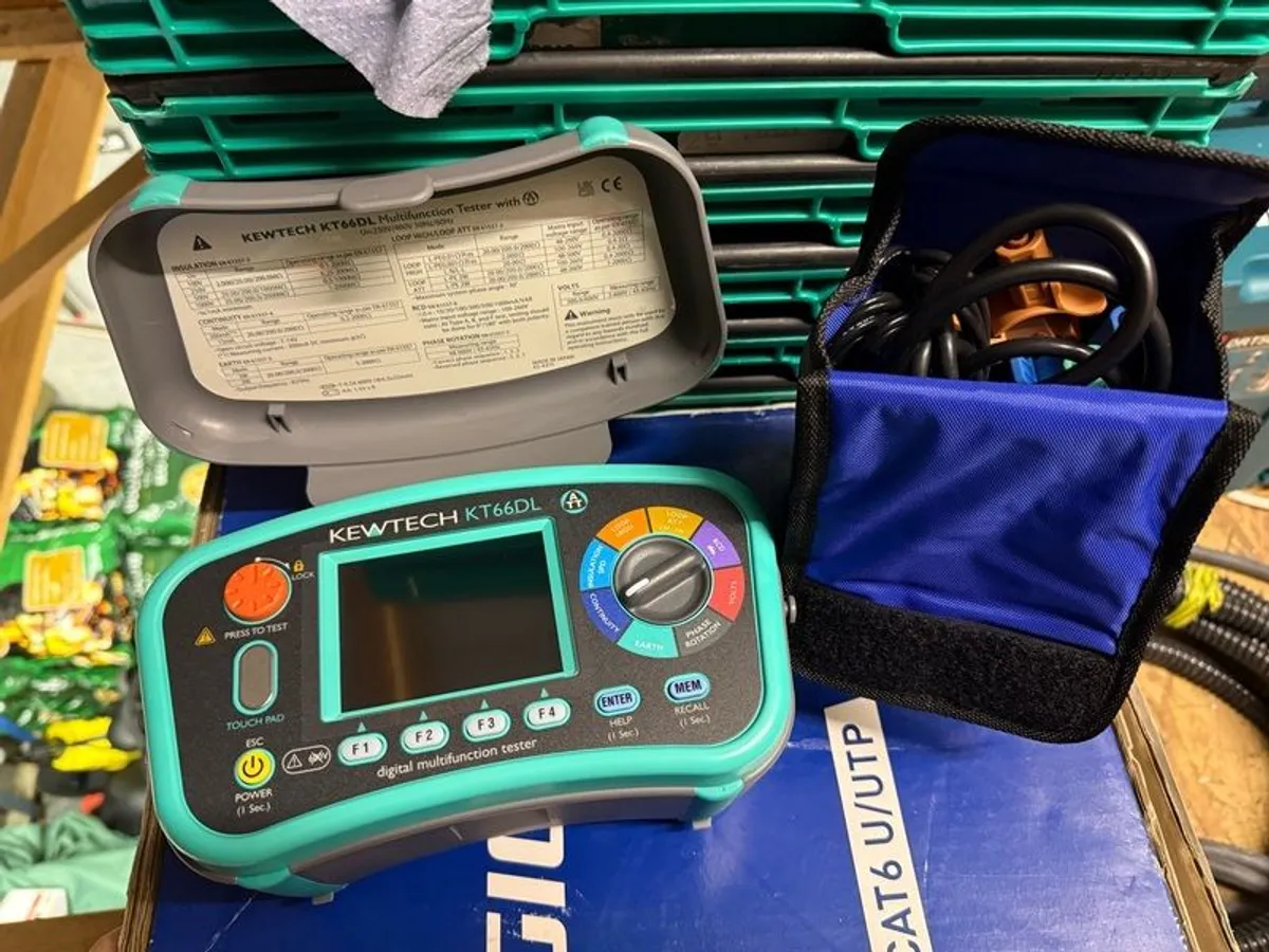 Kewtech multifunction tester KT66DL - Image 2