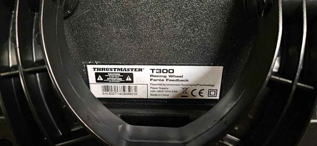 Thrustmaster T300 Ferrari Racing Wheel & 3 Pedals - Image 3