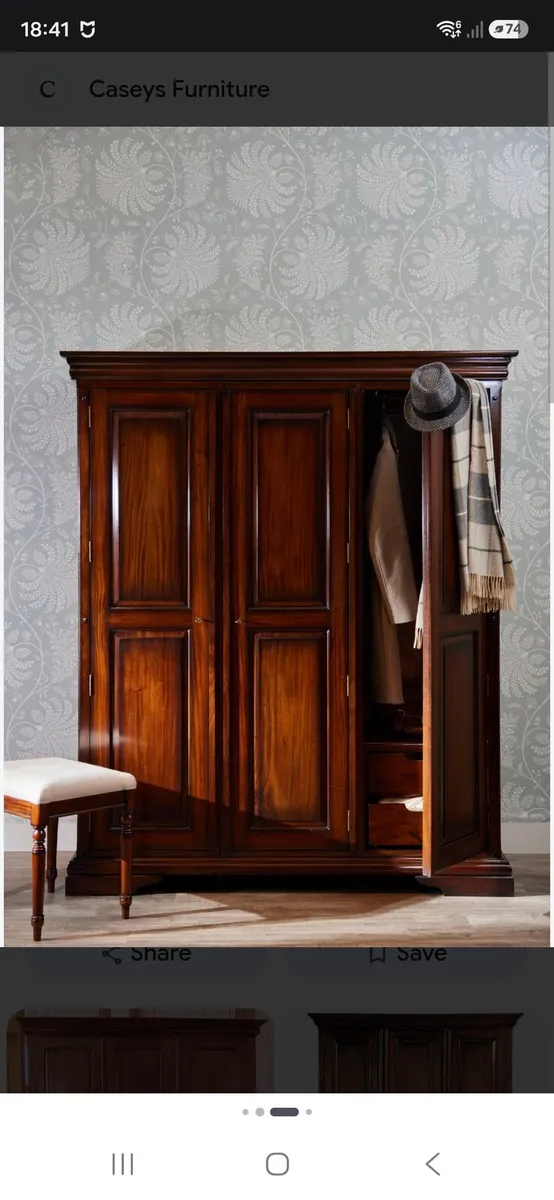 Mahogany  Wardrobe