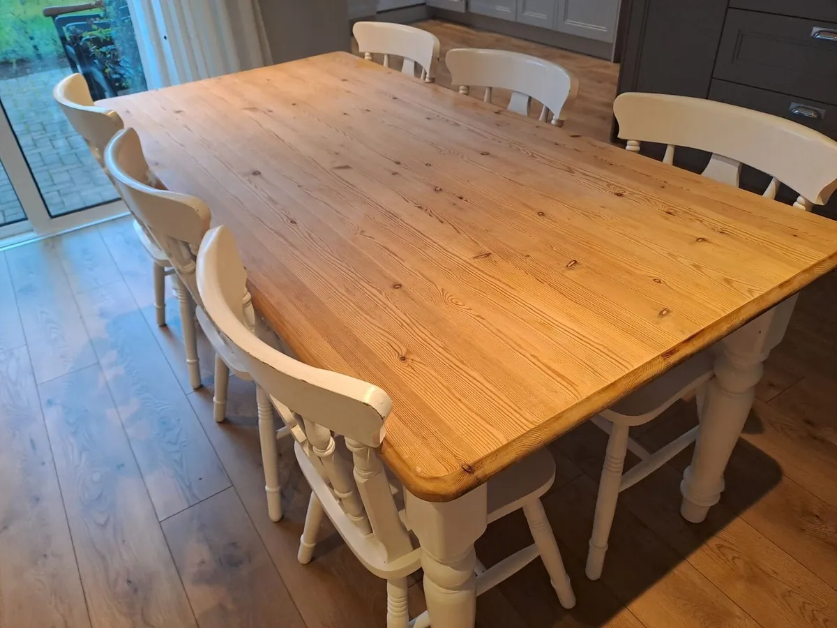 Dining Table and Chairs - Image 1