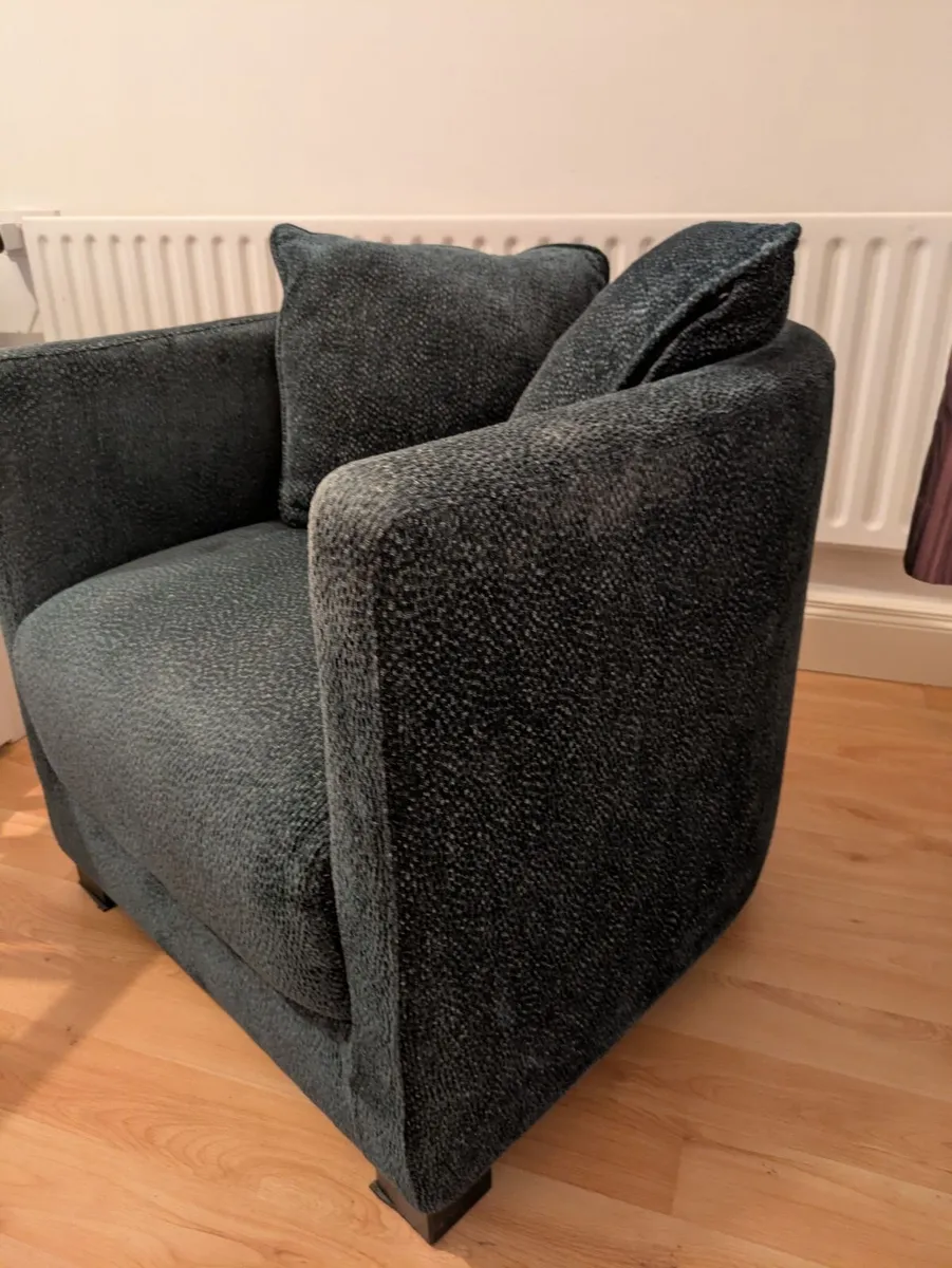 Armchair - Forest Green - Image 2