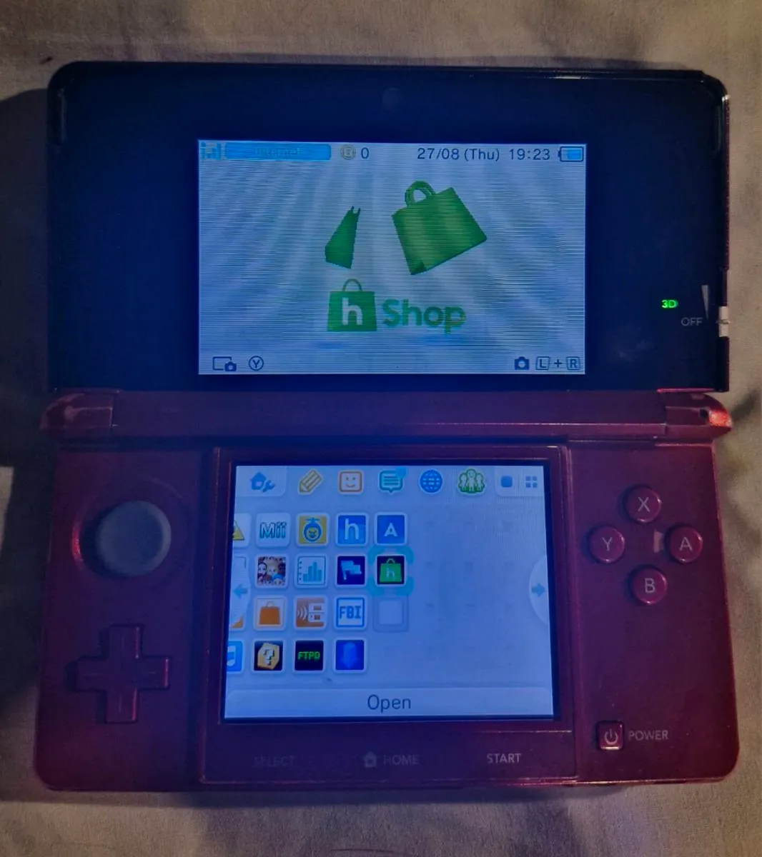 Red modded 3ds - Image 4