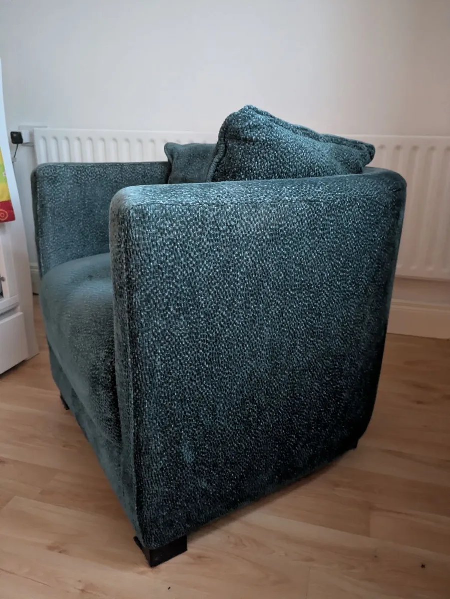 Armchair - Forest Green - Image 3