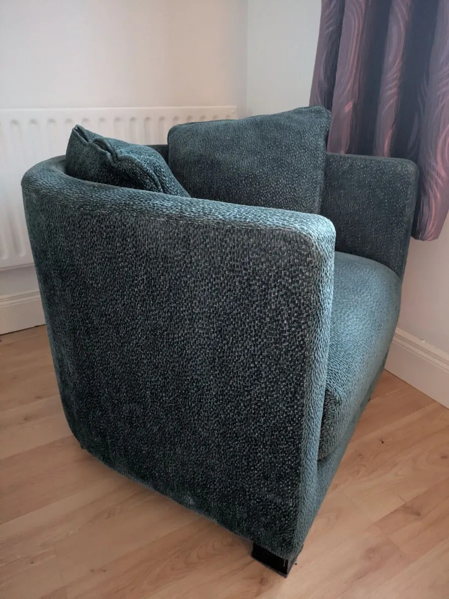 Armchair - Forest Green - Image 4