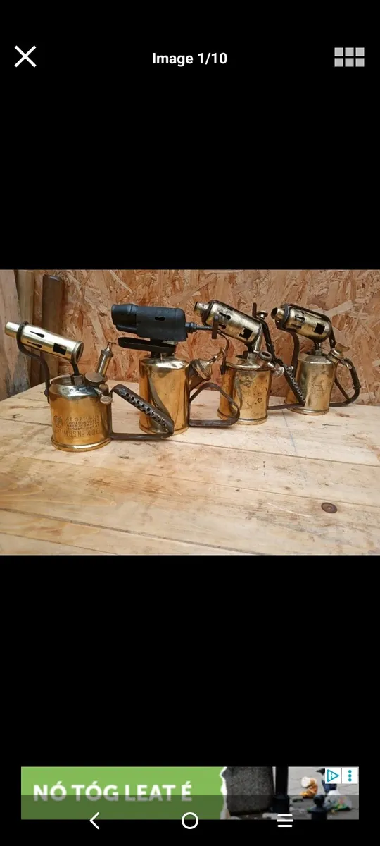 Vintage blow torches - Image 1