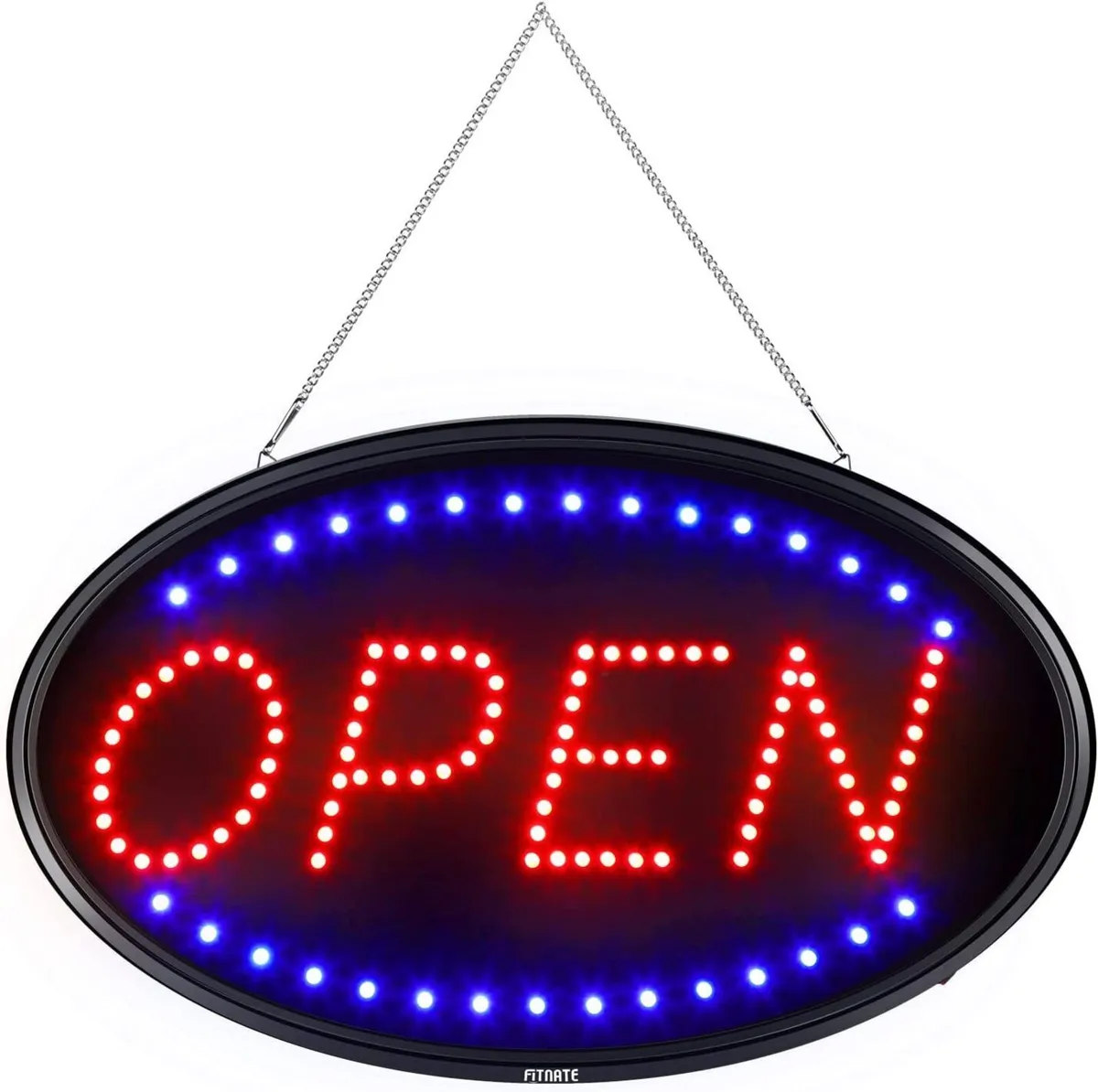 LED Open Sign Flashing and Steady Light Board - Image 1