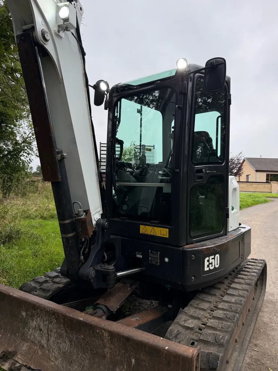 Bobcat e50 5 ton digger - Image 2