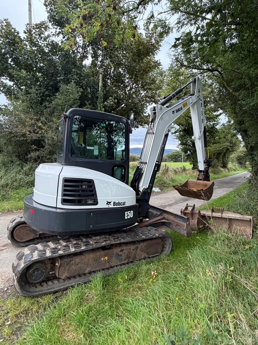 Bobcat e50 5 ton digger - Image 3