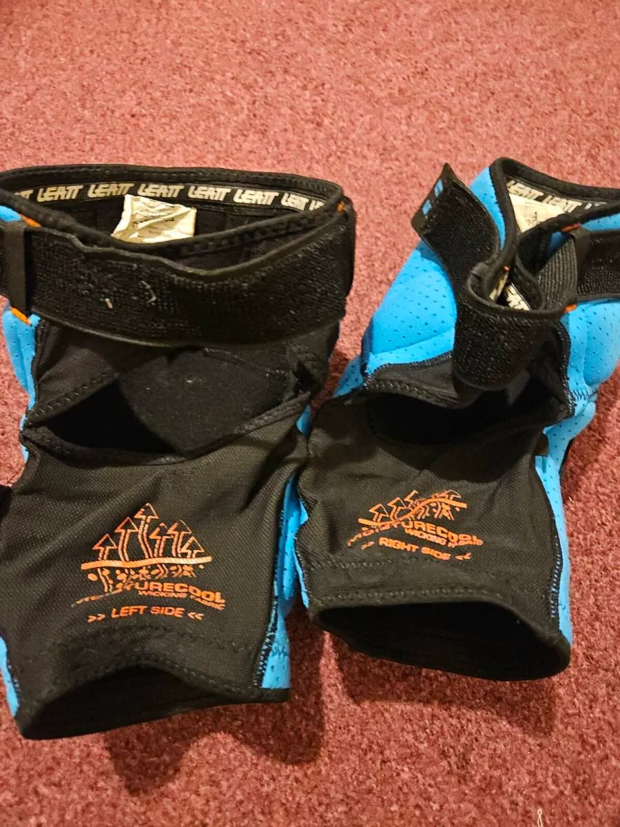 Leatt 3DF 5.0 knee guards L/XL – CE Level 1 – MTB - Image 2