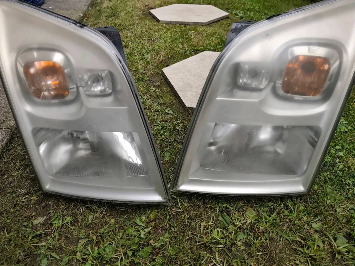 Mk 7 ford transit front lights.