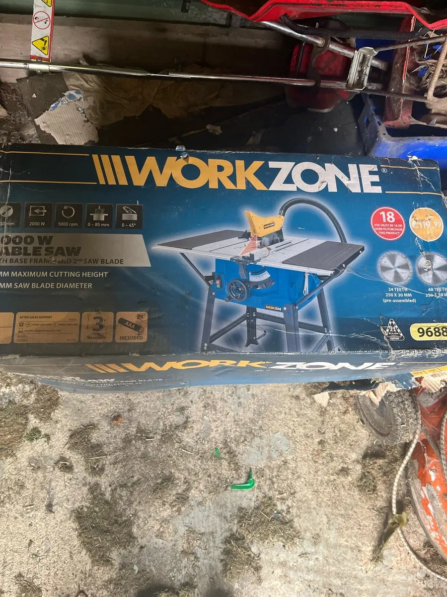 Table saw/Bench grinder/planer - Image 1