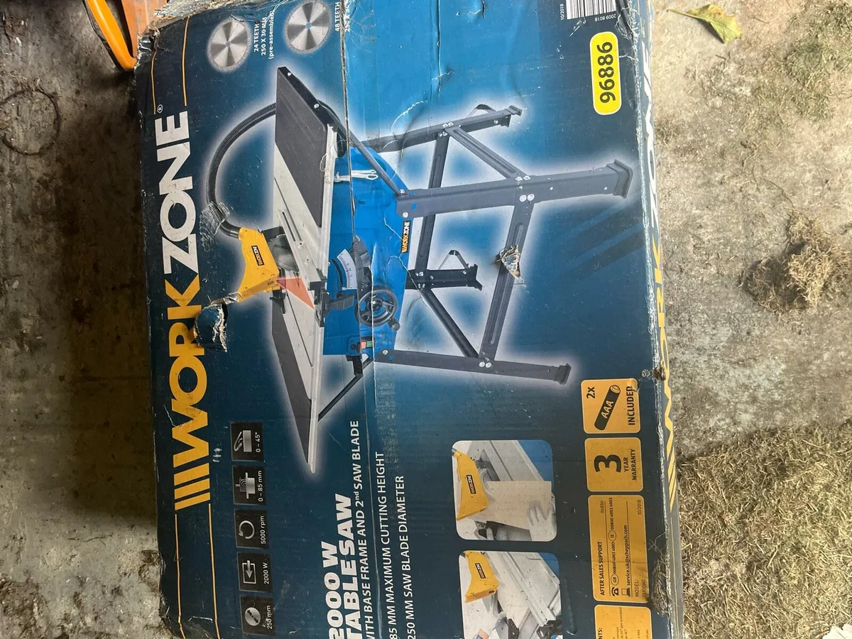 Table saw/Bench grinder/planer - Image 2