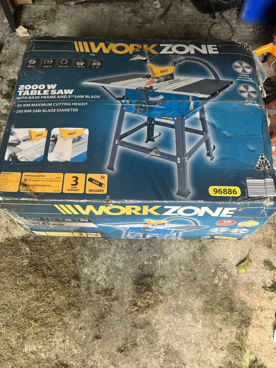 Table saw/Bench grinder/planer - Image 3