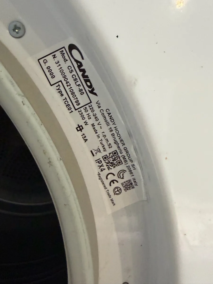 Candy tumble dryer spare repairs - Image 2