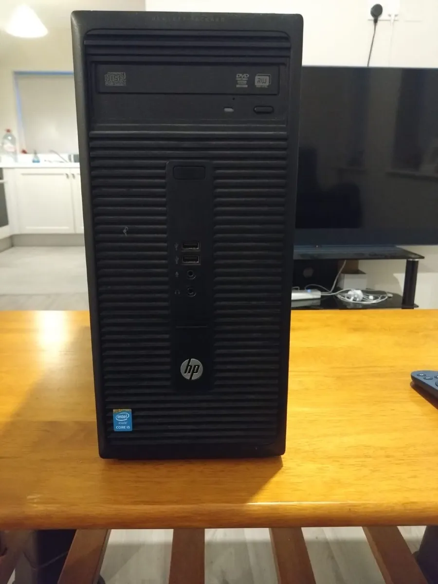 HP Desktop + Intel i5 Processor + 16gb Ram+1TB SSD - Image 1