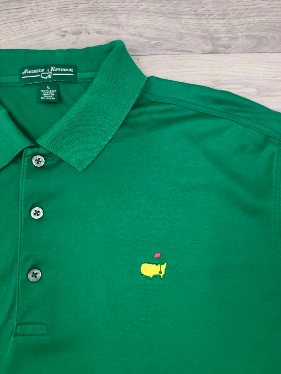 Augusta National Masters Golf Polo Shirt Mens L - Image 3