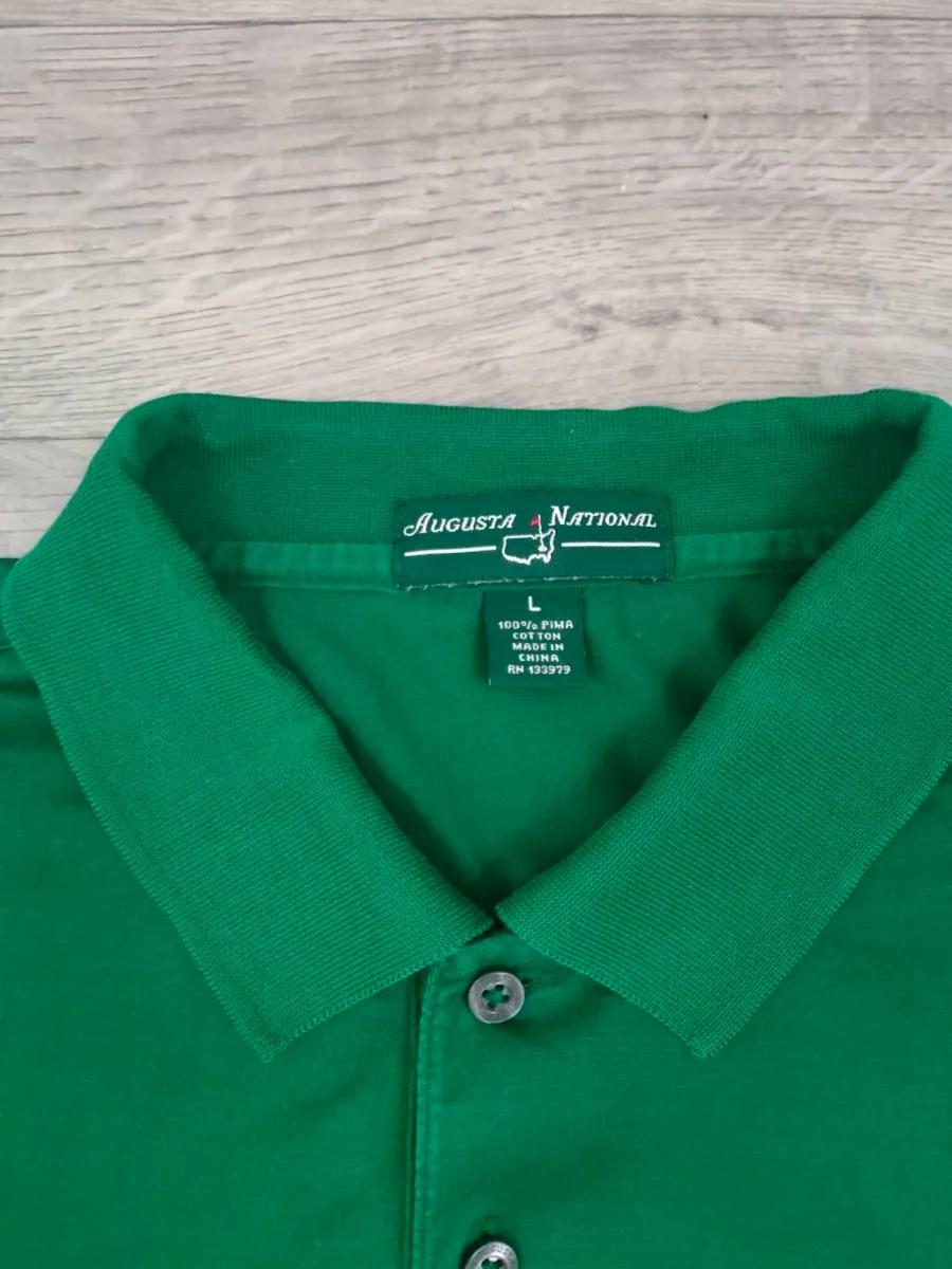 Augusta National Masters Golf Polo Shirt Mens L - Image 4