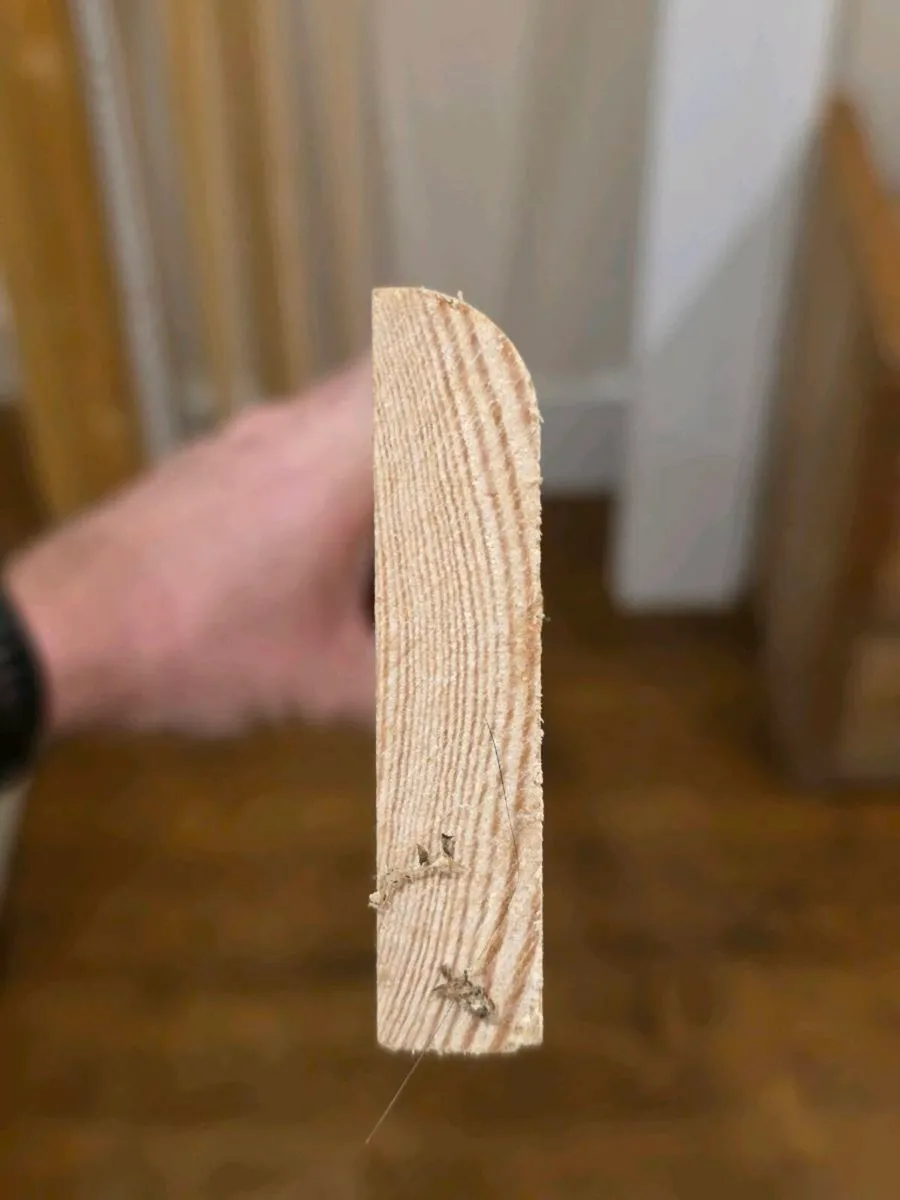 Cheshire Mouldings TM1058 Pine Bullnose Architrave - Image 1
