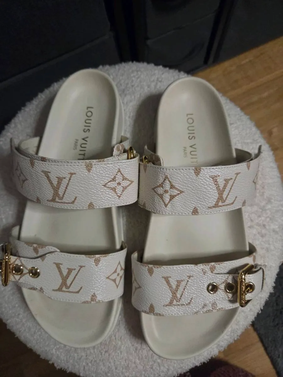 Louis vuitton sliders - Image 1