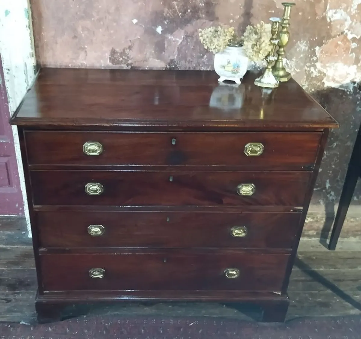 George IV mahogany Chest of Drawers - Image 4