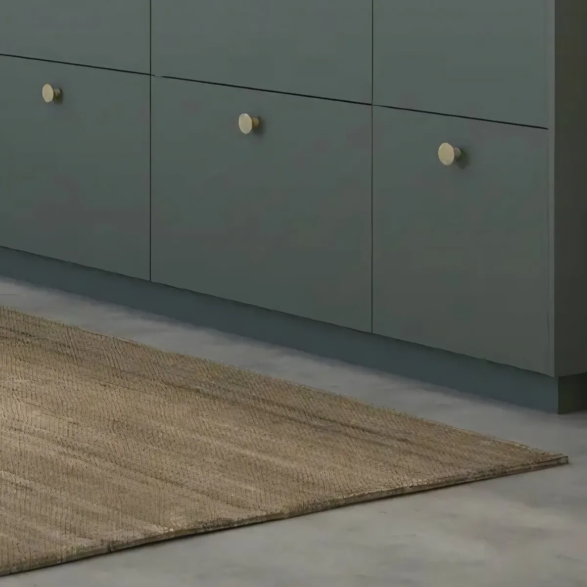 IKEA BODARP Grey-Green Plinth / Kickboard 220cm - Image 4