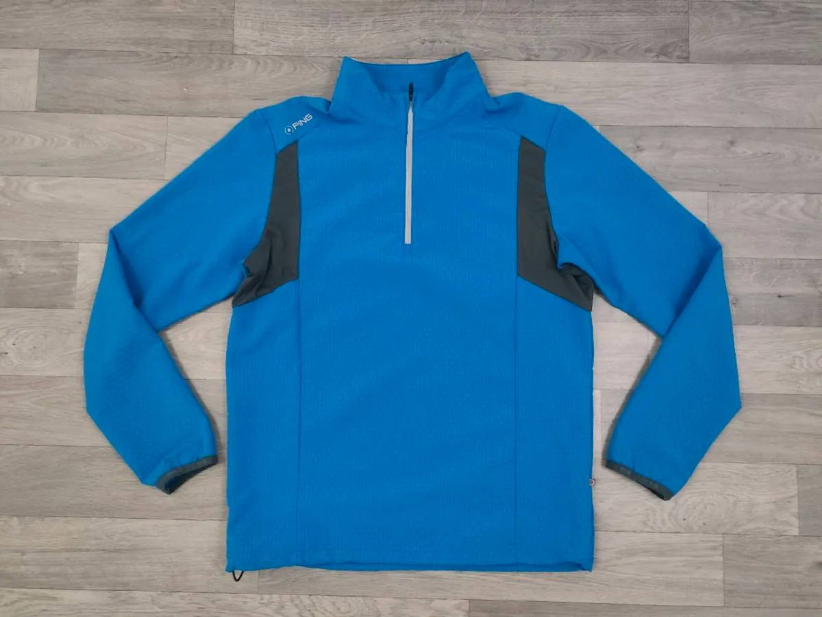 Ping Half ZIP Golf Jumper Mens Medium - Image 1