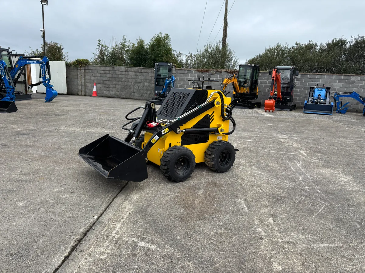Deleno S360 Stand on Mini Skid Steer - Image 2