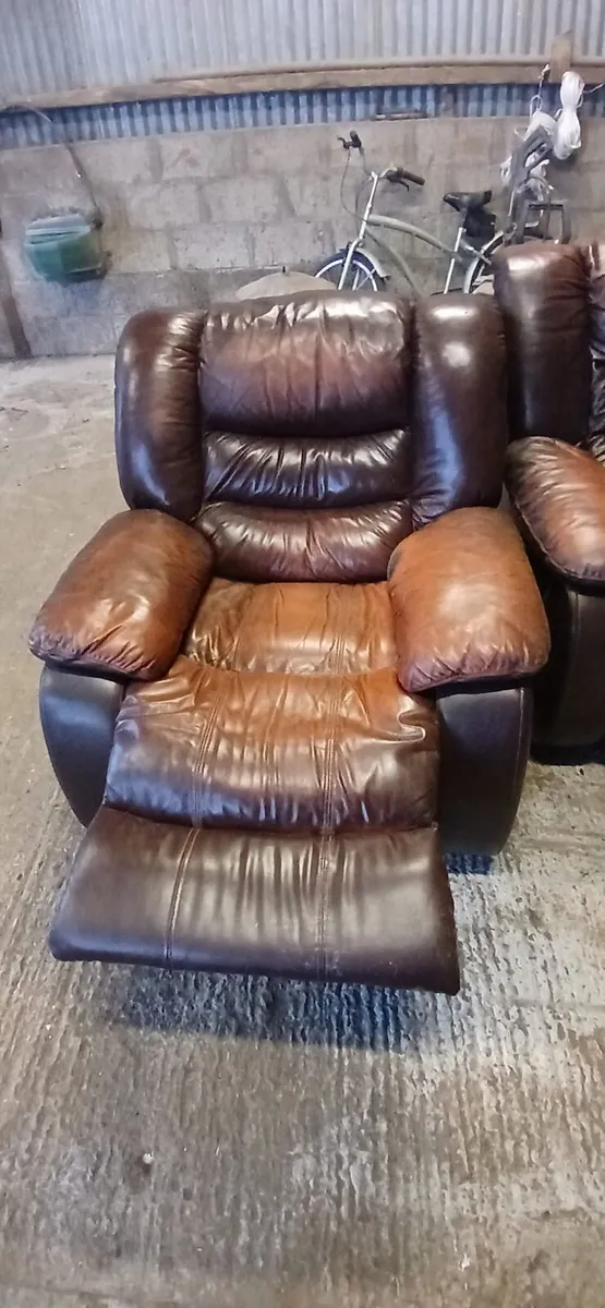 Recliner Couch and Chair - Image 2