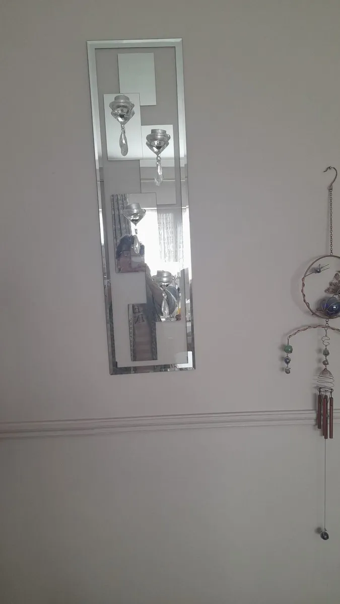 Two Wall mirrors candle holders - Image 2